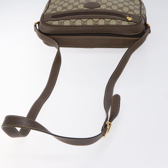 GUCCI GG Supreme Shoulder Bag PVC Beige Gold 001 23 0942 Auth BA2973 - Picture 7 of 16